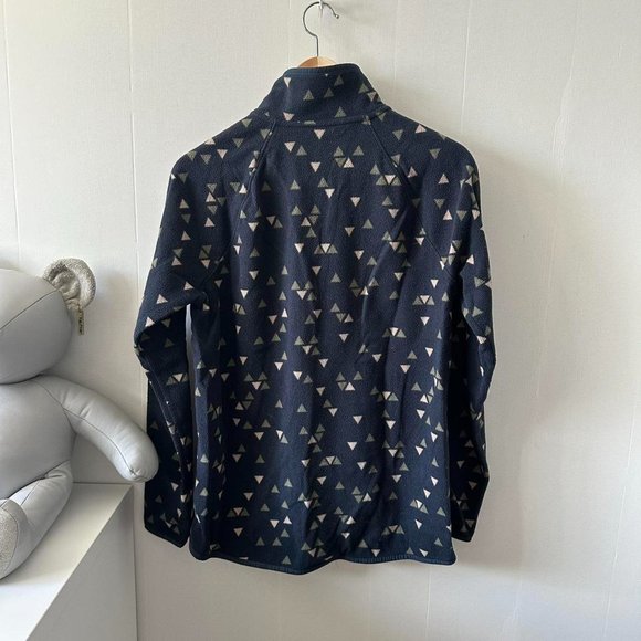 The North Face navy patterned fleece jacket - Picture 5 of 8